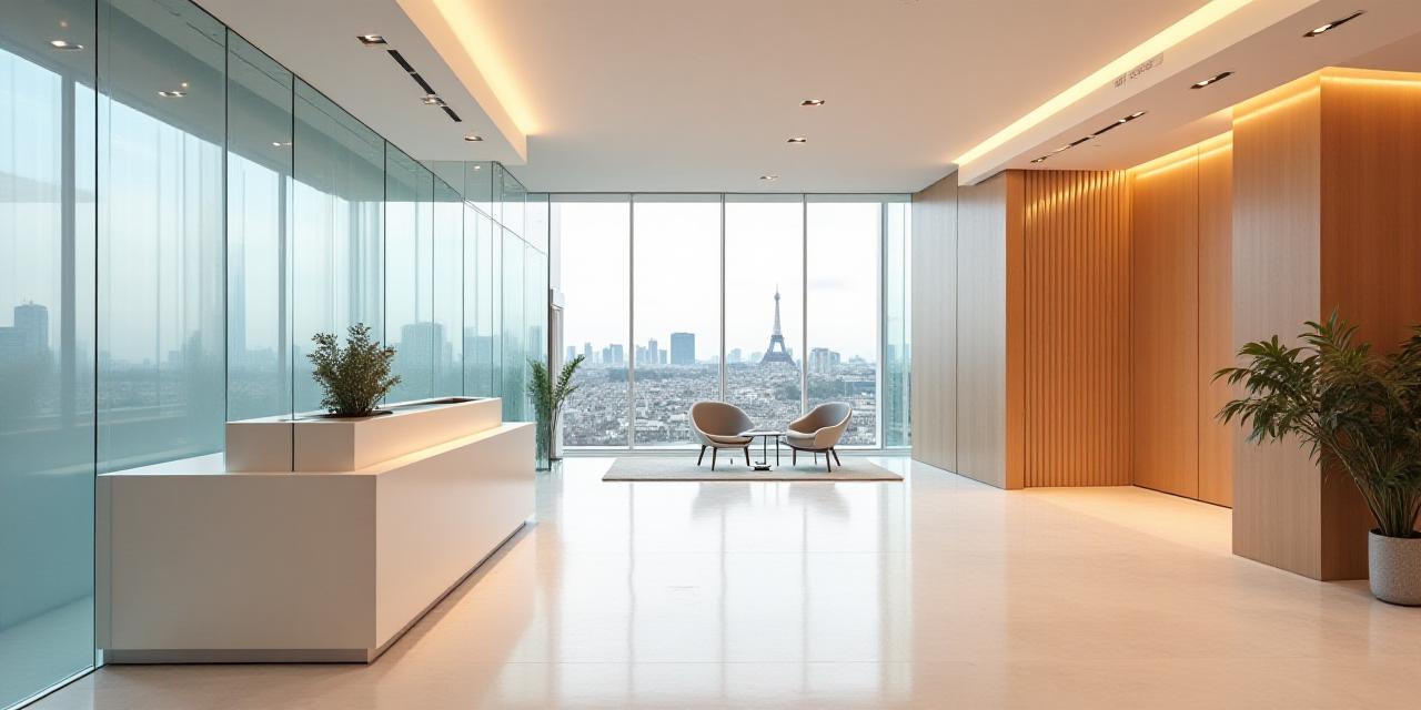LuminaConsult Paris Headquarters and modern office interior